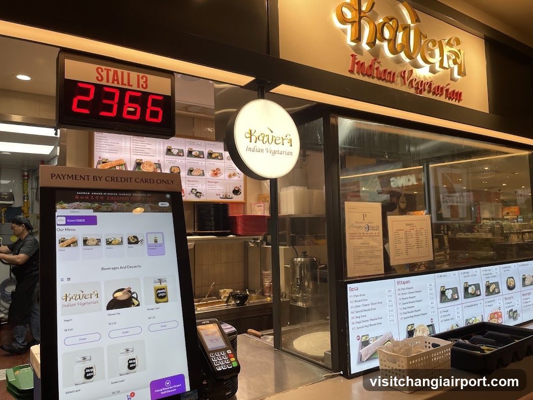Kaveri Indian Vegetarian - Terminal 2 (AIRSIDE)