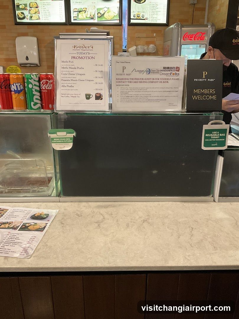 Food Counter Display