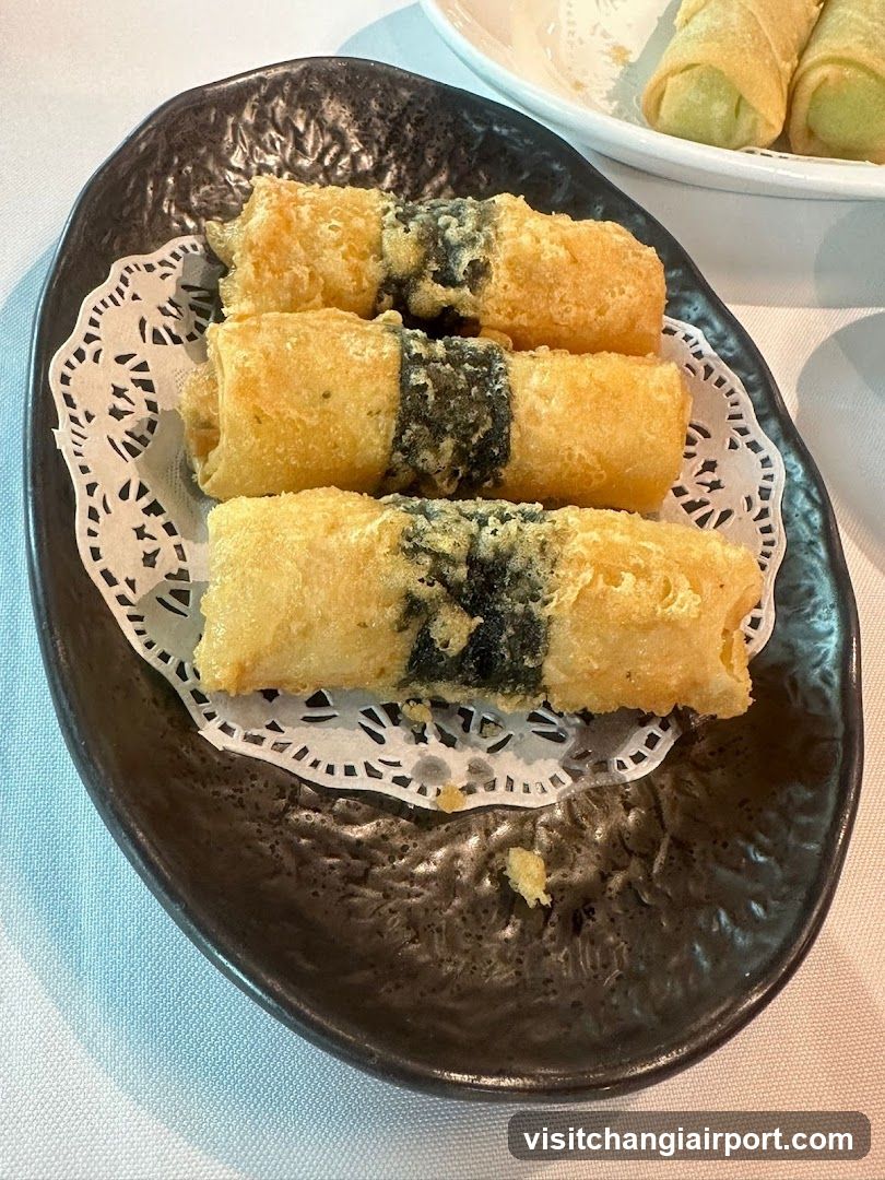 Fried Spring Rolls with Nori
