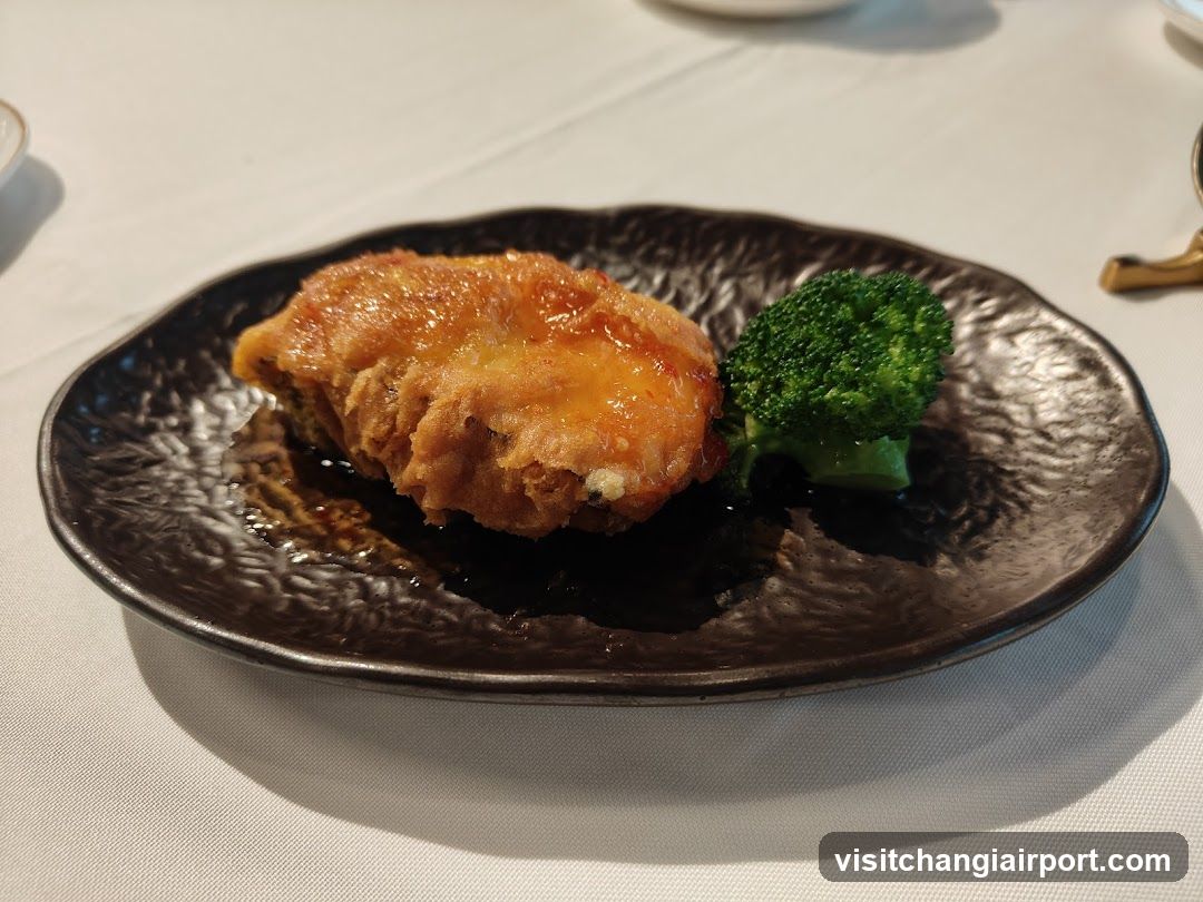 Fried Chicken with Broccoli
