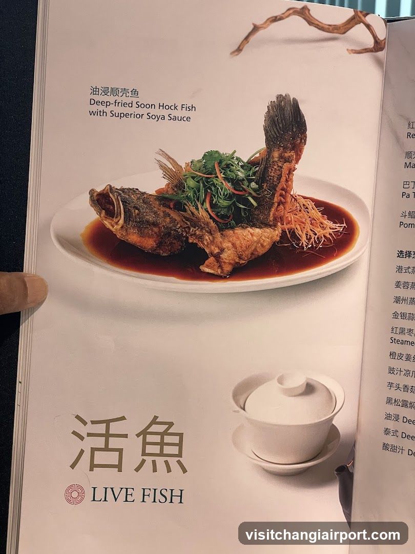 Live Fish Menu Page