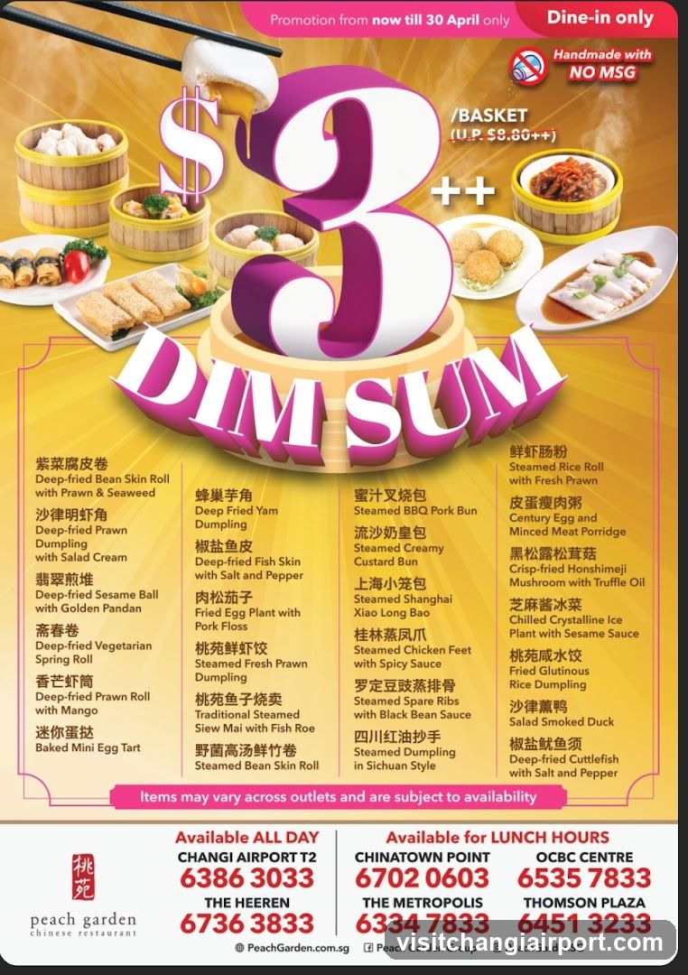 $3 Dim Sum Flyer