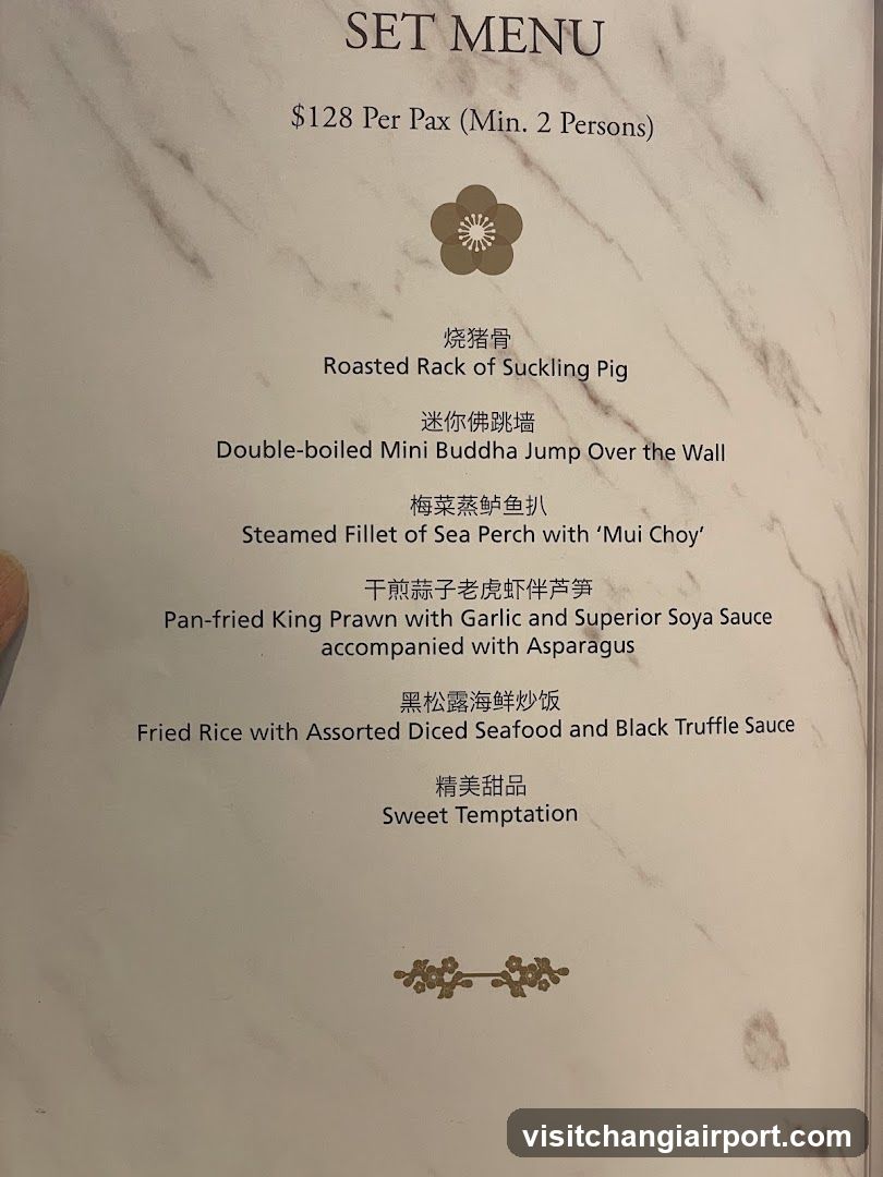 Set Menu