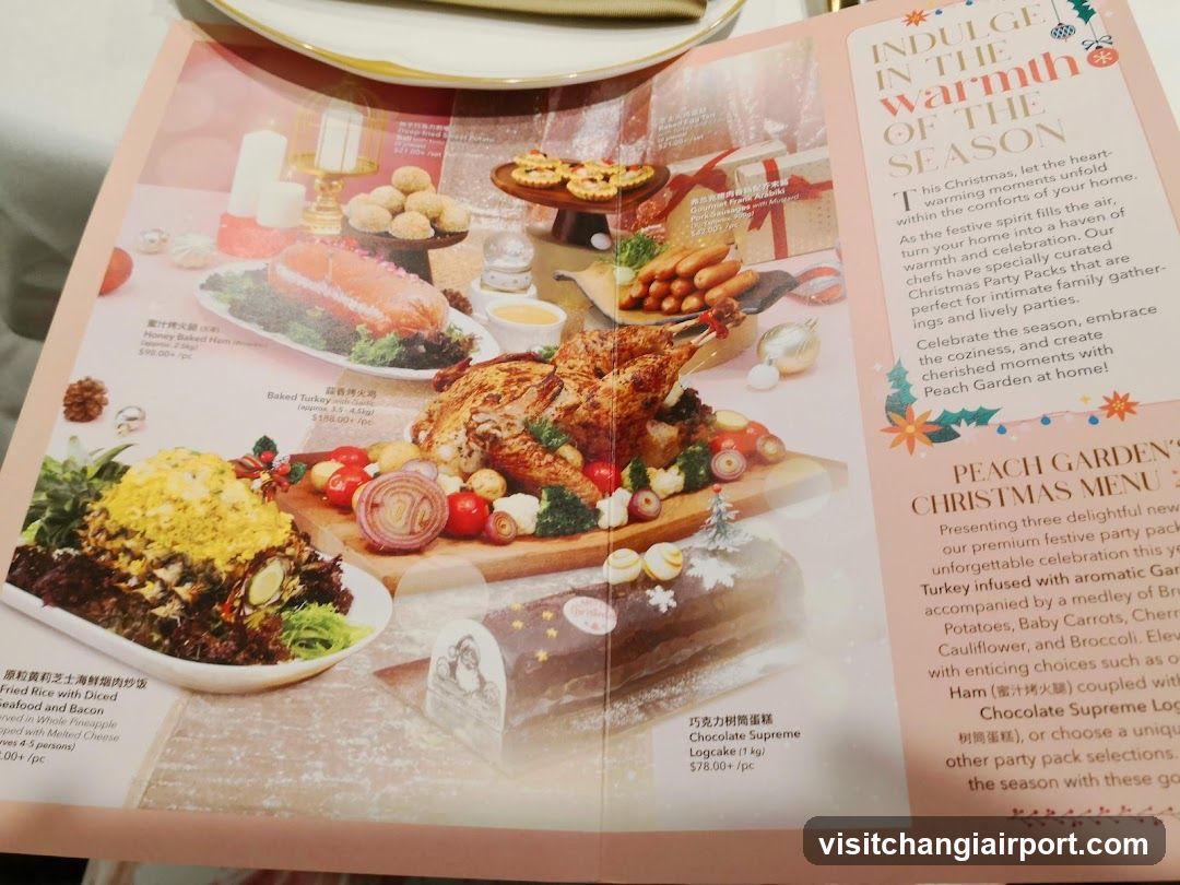 Christmas Menu Page