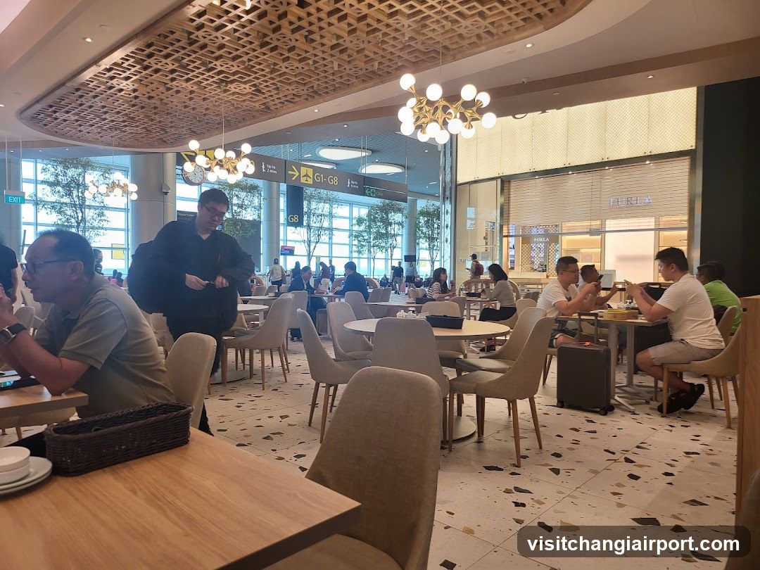 Airport Dining Area