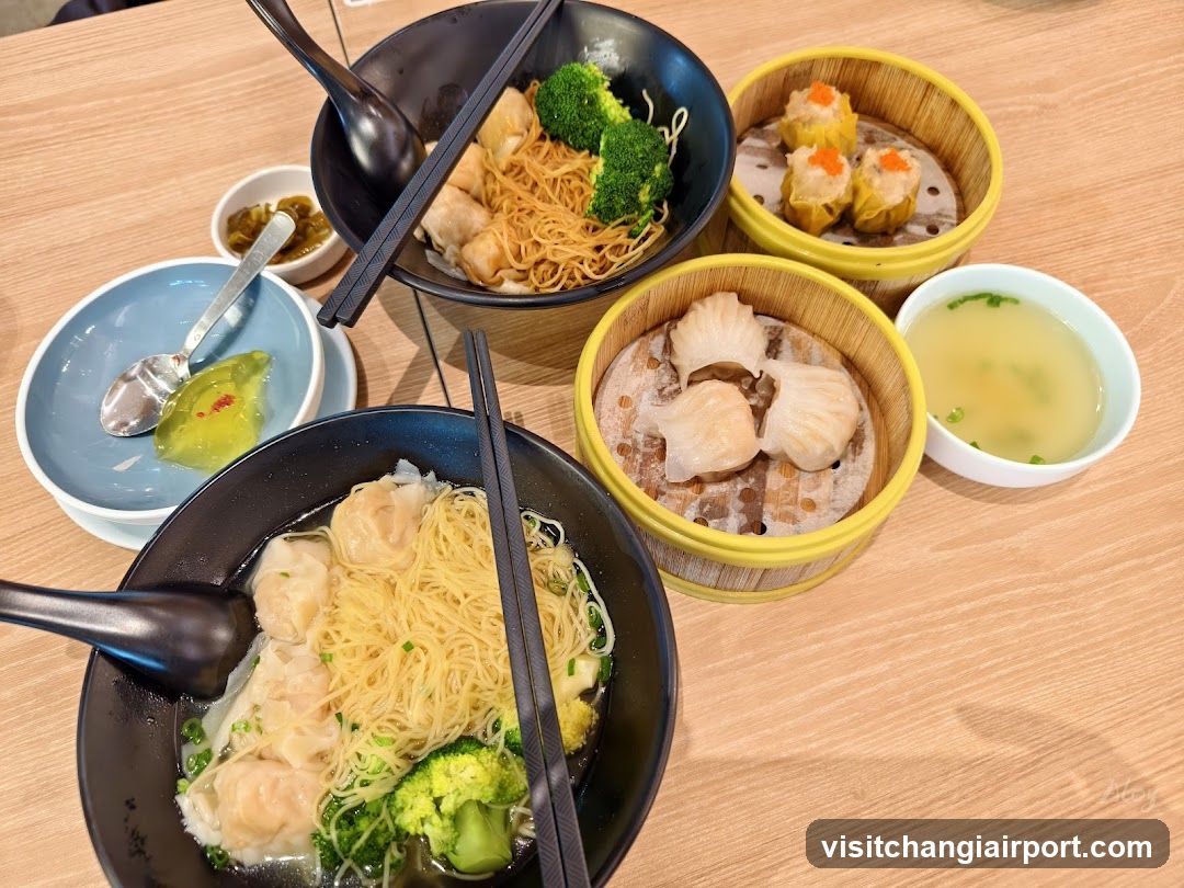 Dim Sum and Noodle Meal