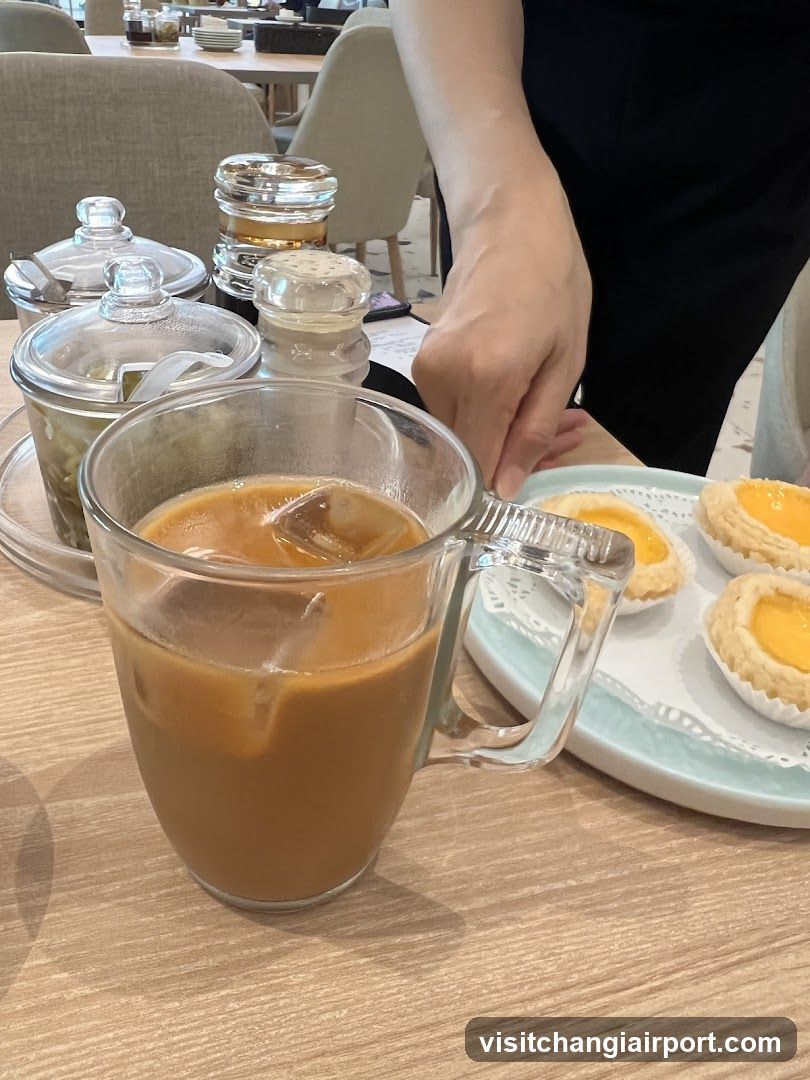 Coffee and Egg Tart