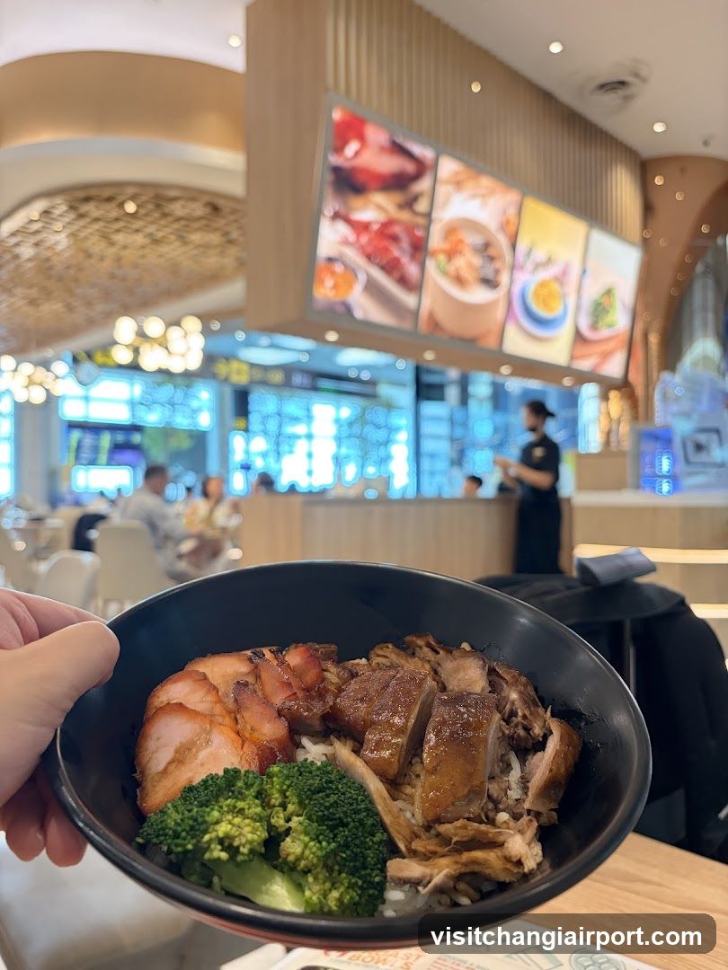 Rice Bowl with Meat and Broccoli