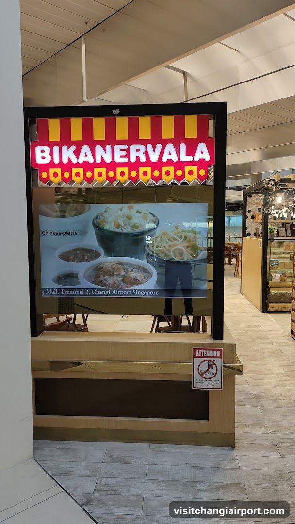 Bikanervala - Indian Sweets and Vegetarian Restaurant in Changi Airport, Terminal 3, Singapore