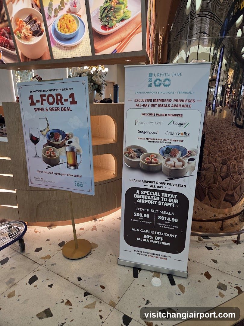 Crystal Jade Restaurant Promotions