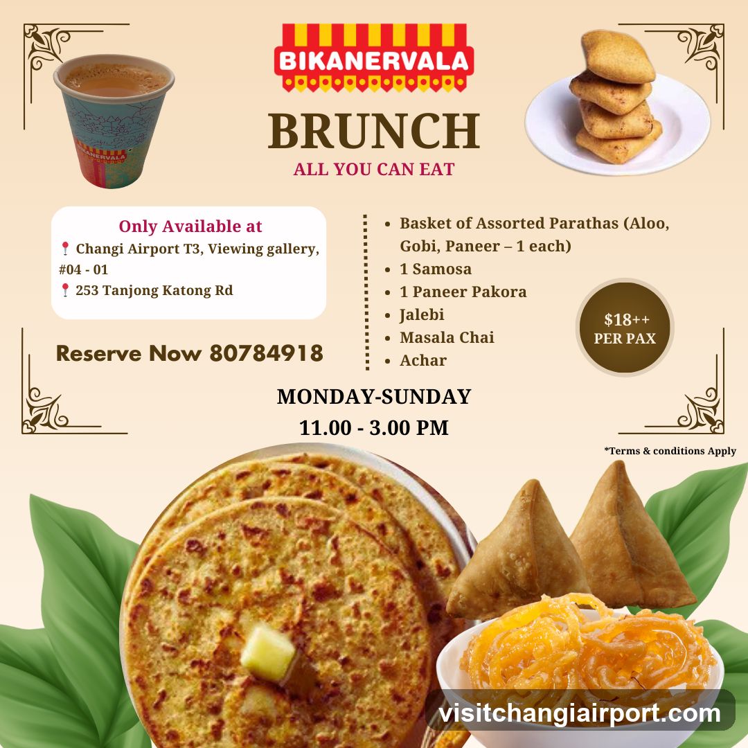 Bikanervala Brunch All You Can Eat