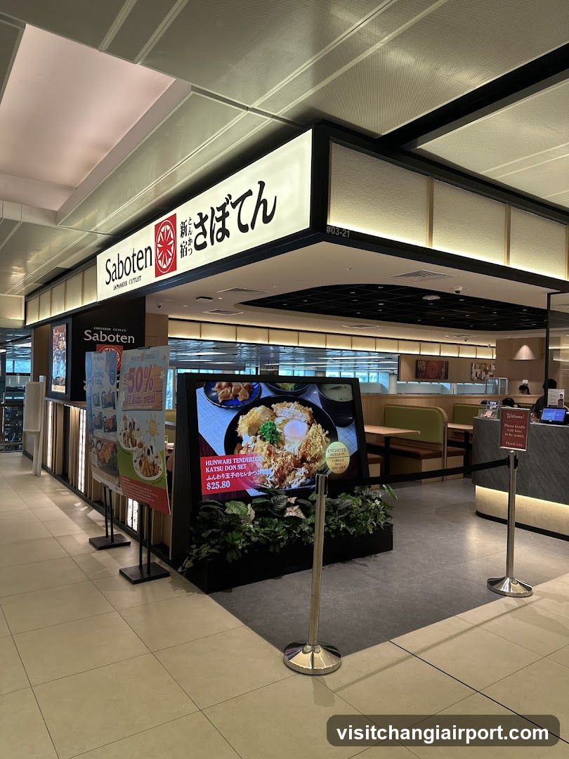 Saboten Restaurant Interior