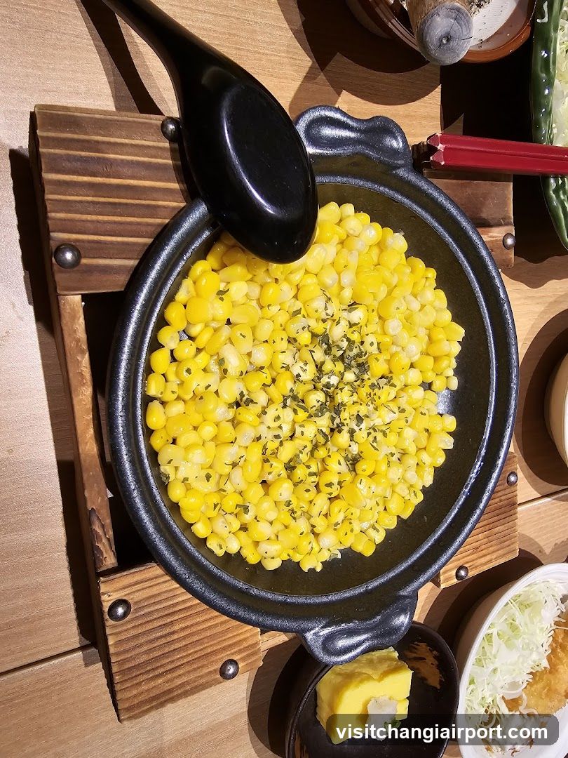 Corn Dish with Seasoning