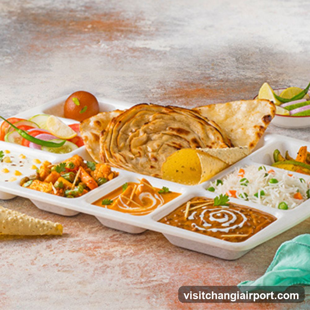 Indian Thali Meal Tray