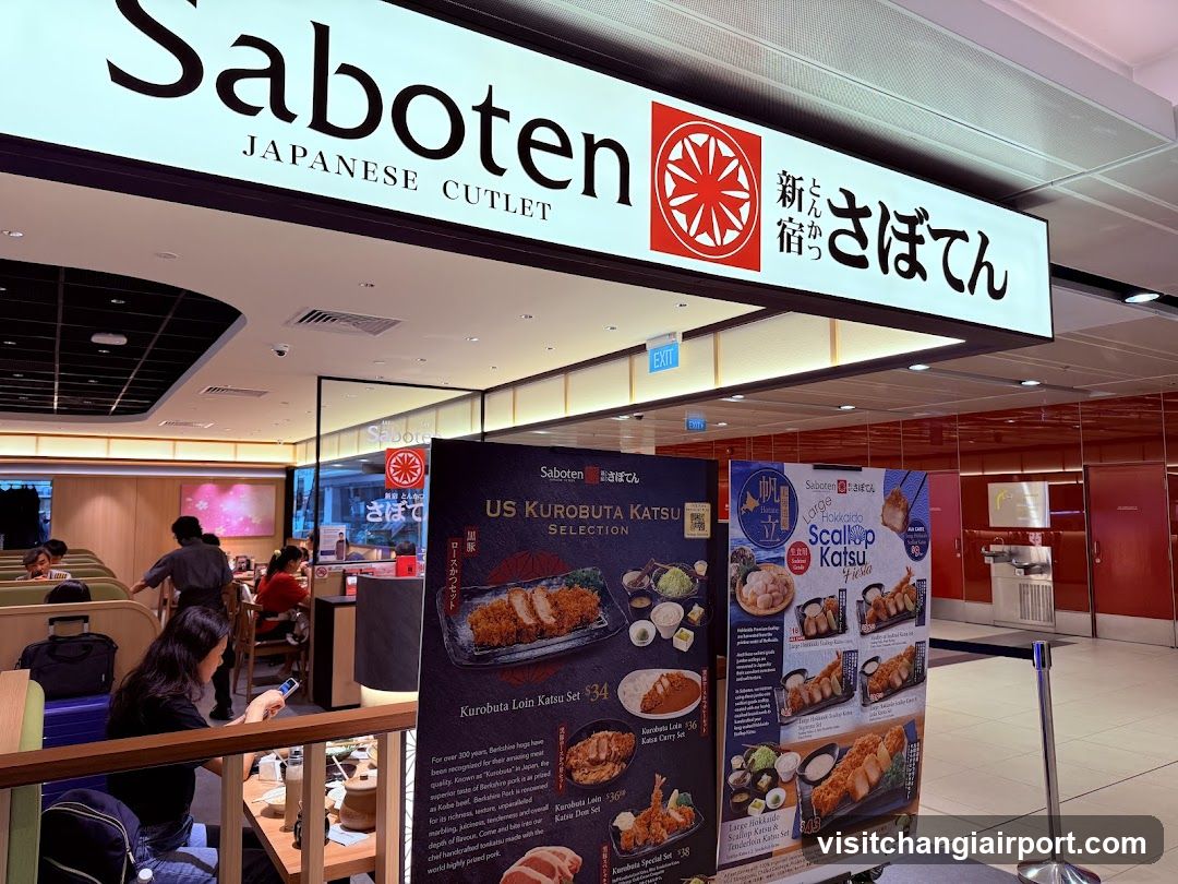 Saboten Japanese Cutlet Restaurant Interior