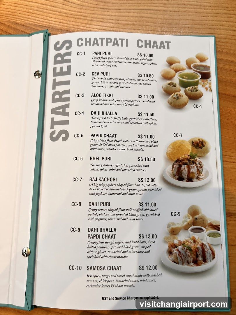 Chatpat Chaat Menu