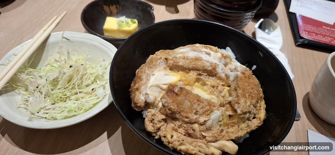 Katsu Don with Side Salad
