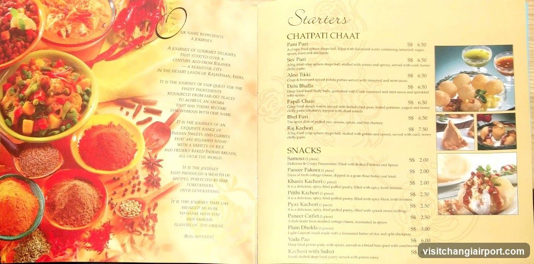 Rajasthani Cuisine Menu