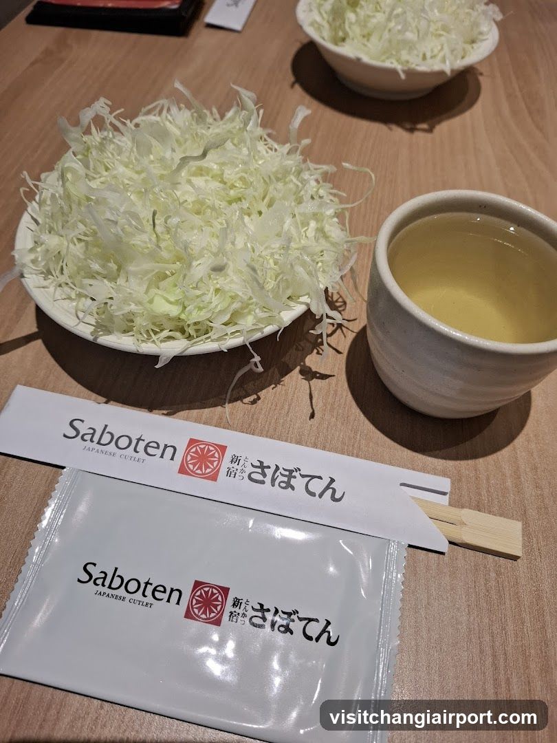 Saboten Chopsticks and Cabbage