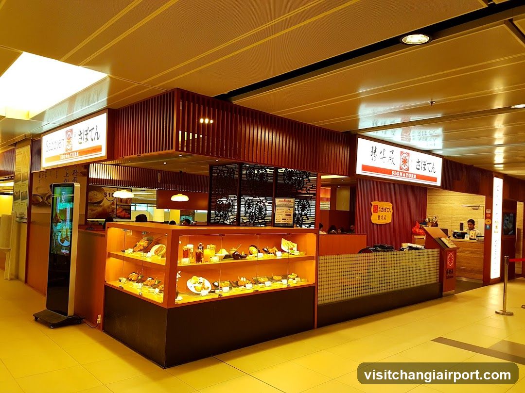 Food stall interior display