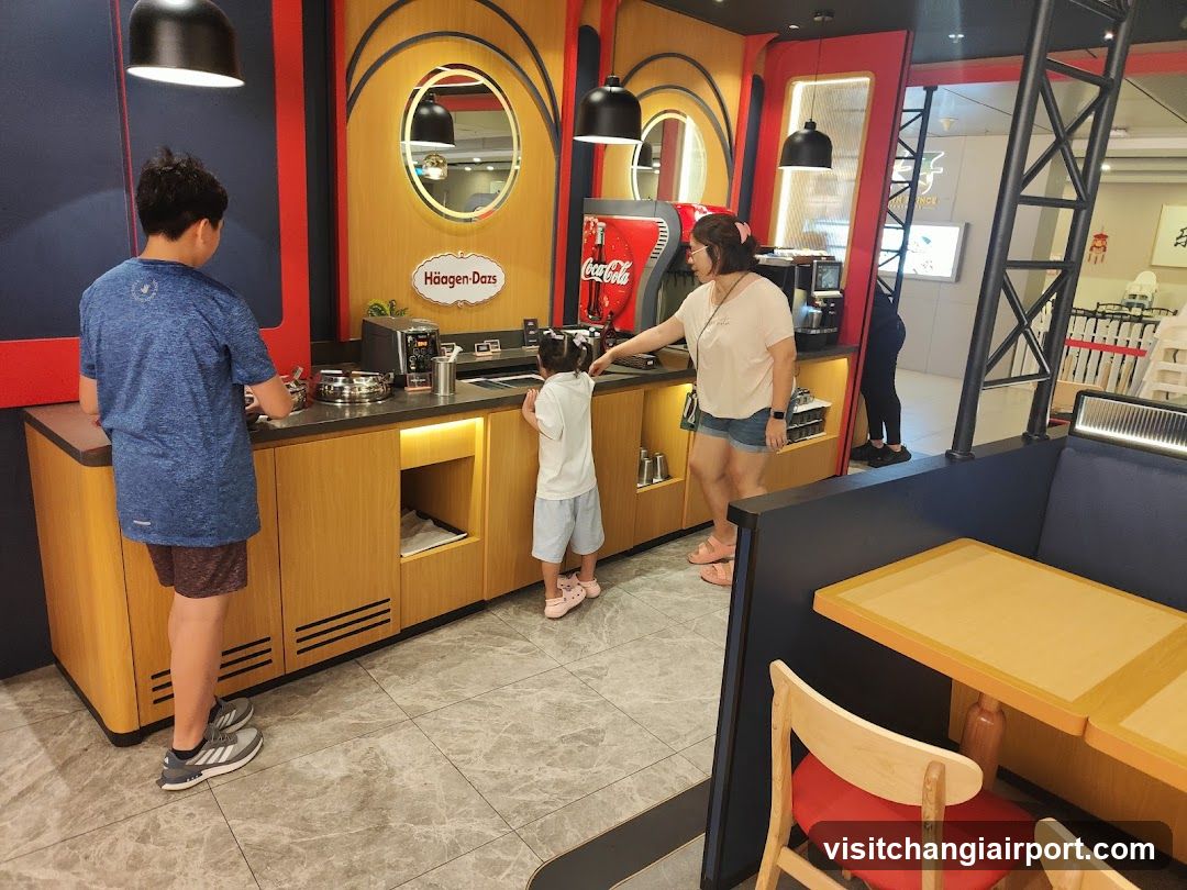 Häagen-Däs Coffee Bar Interior