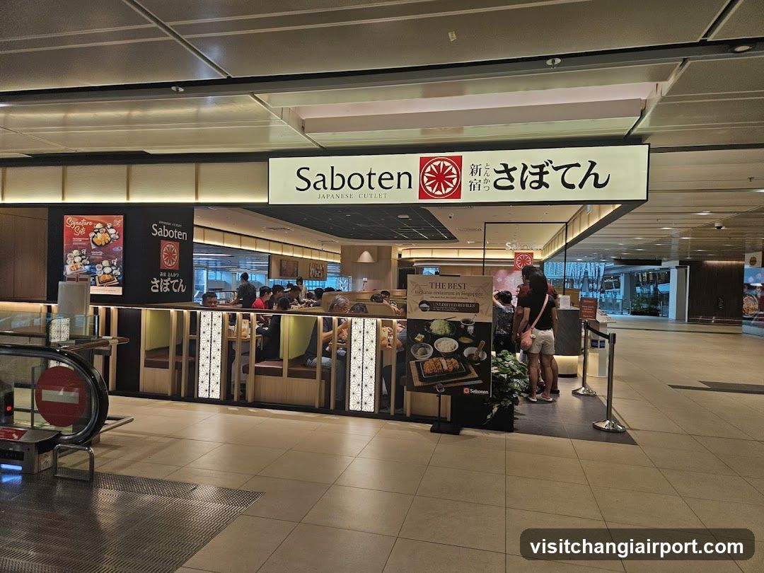 Saboten Restaurant Interior View