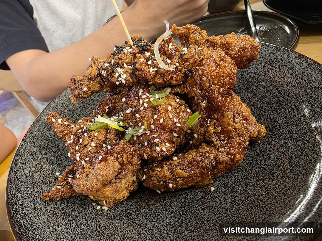 Fried Chicken with Sesame and Scallions