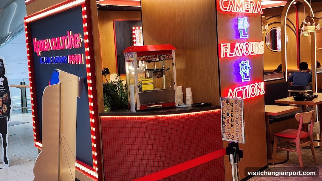 Korean Culture Popcorn Stand