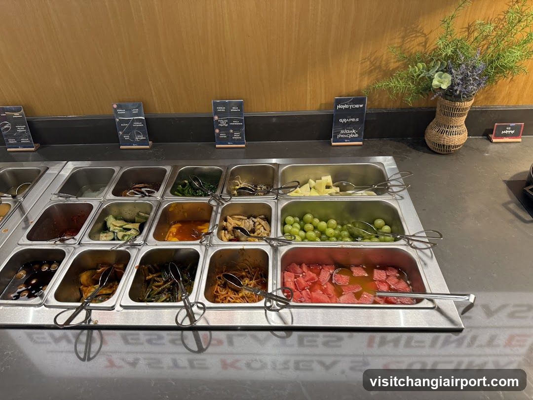 Buffet Food Display
