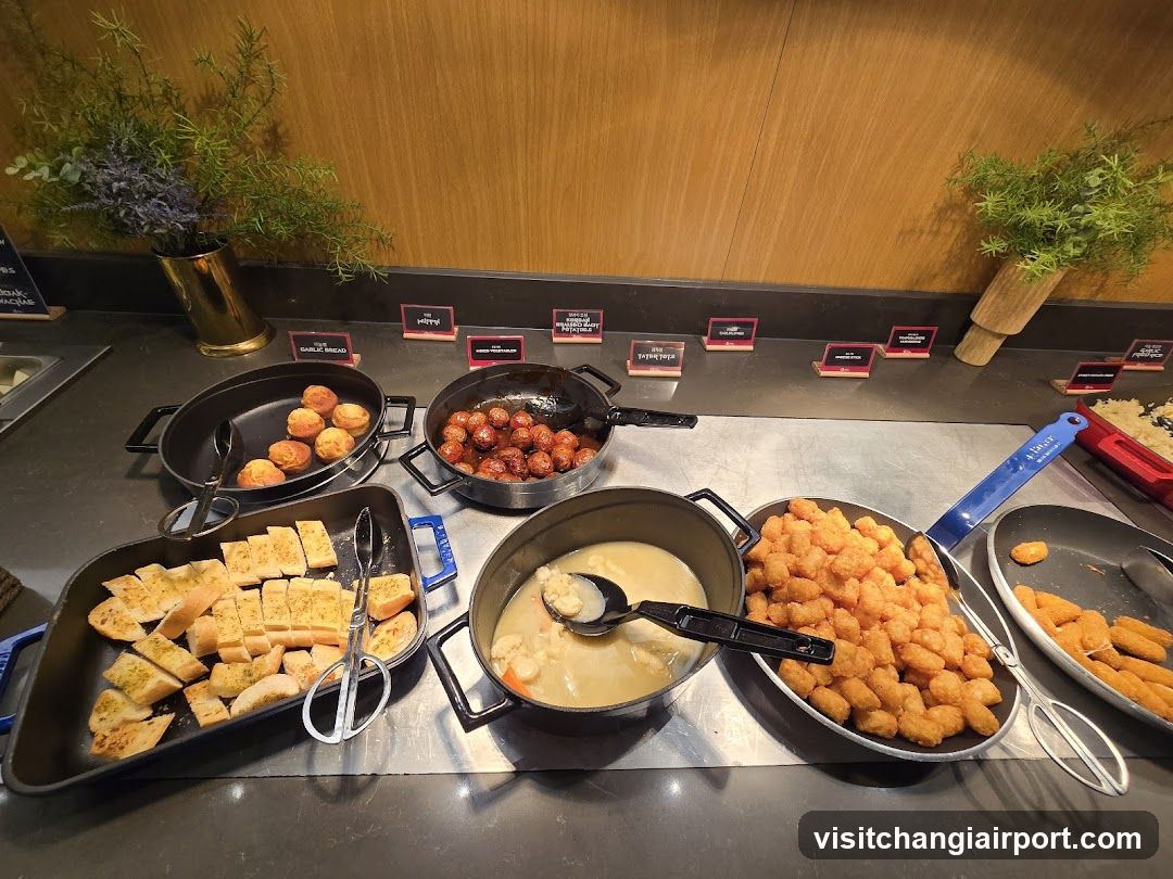 Buffet Food Display