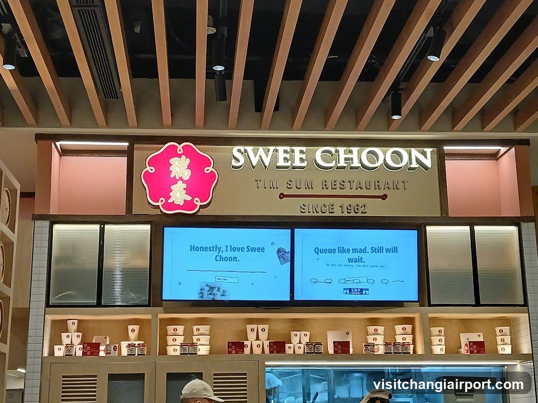 Swee Choon Tim Sum Restaurant - Singapore Changi Airport Terminal 2 | OPEN 24HRS DAILY