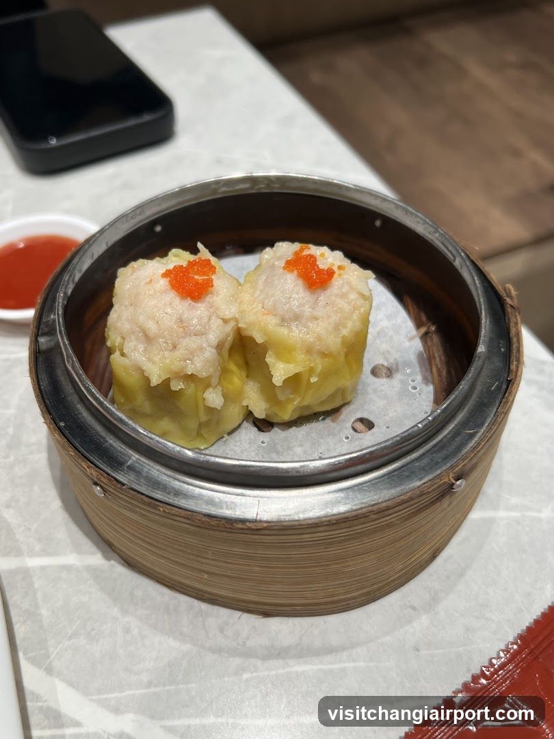 Dim Sum in Bamboo Steamer