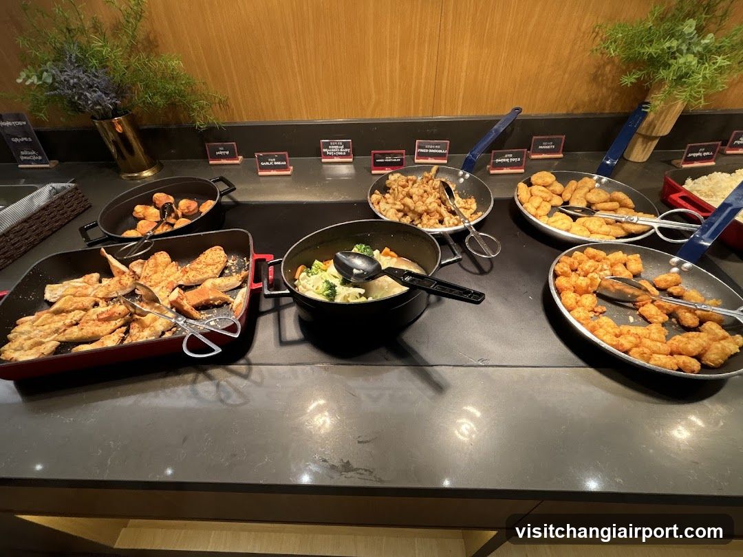 Buffet Food Display