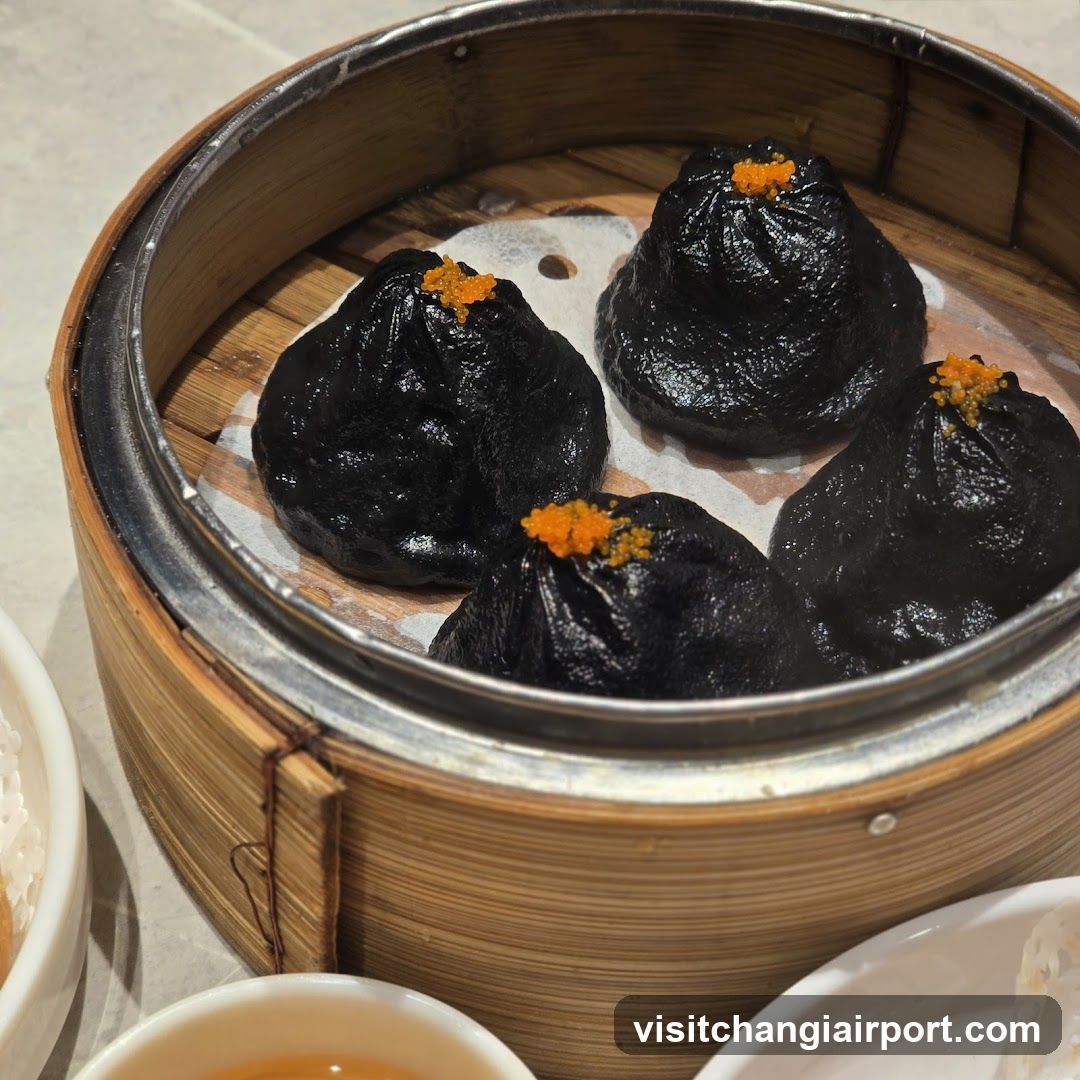 Steamed Dumplings in Bamboo Steamer