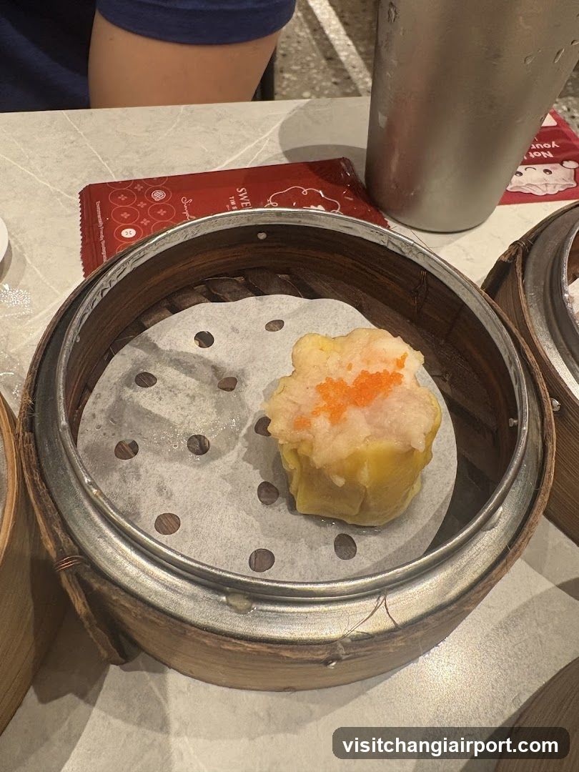 Dim Sum Dish in Steamer