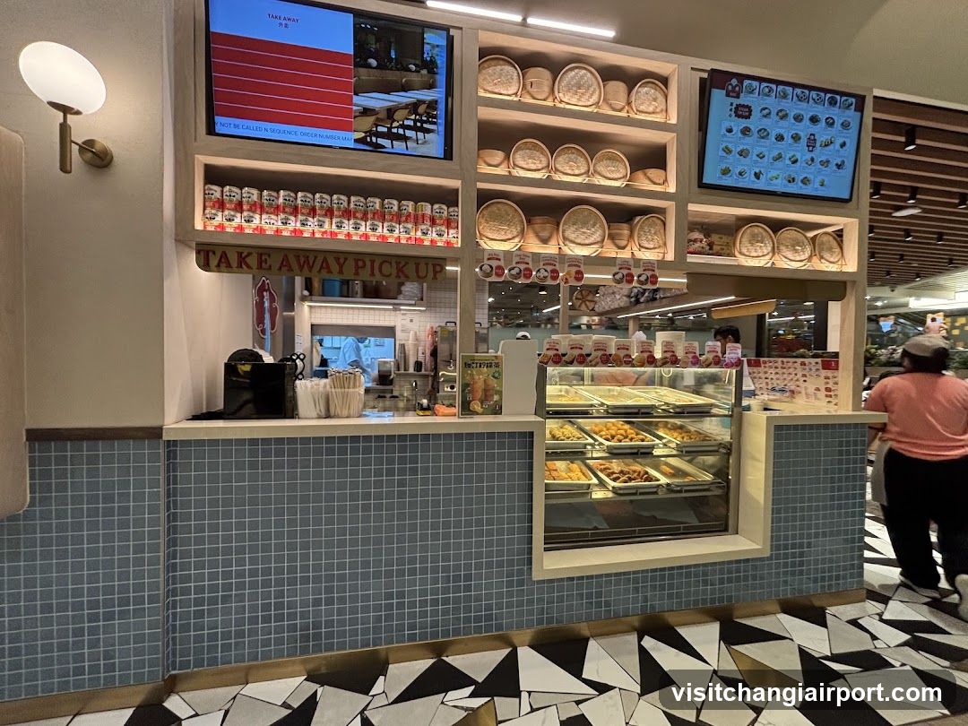 Food Stall Interior View