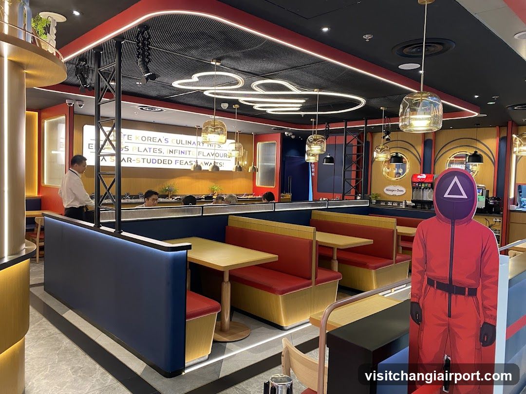 Squid Game Restaurant Interior