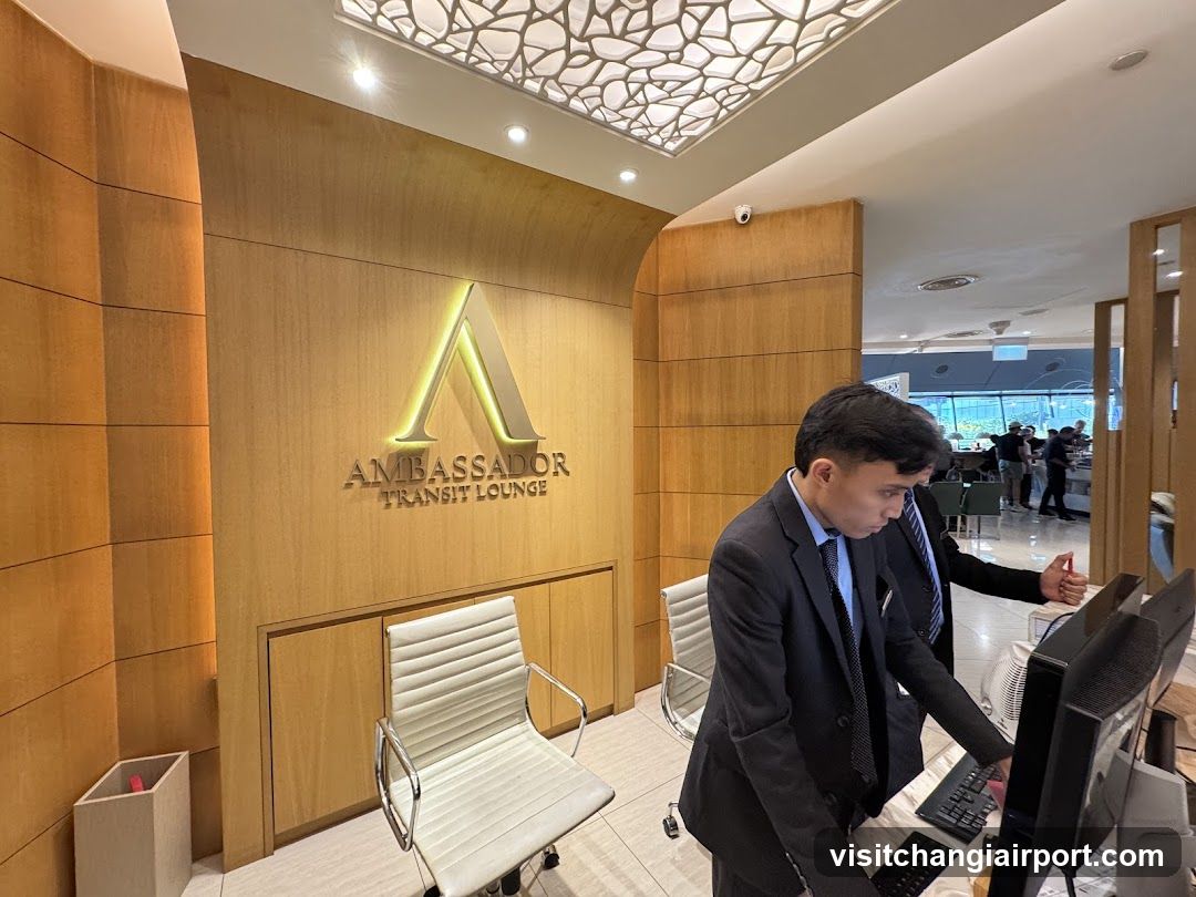 Ambassador Transit Lounge Interior