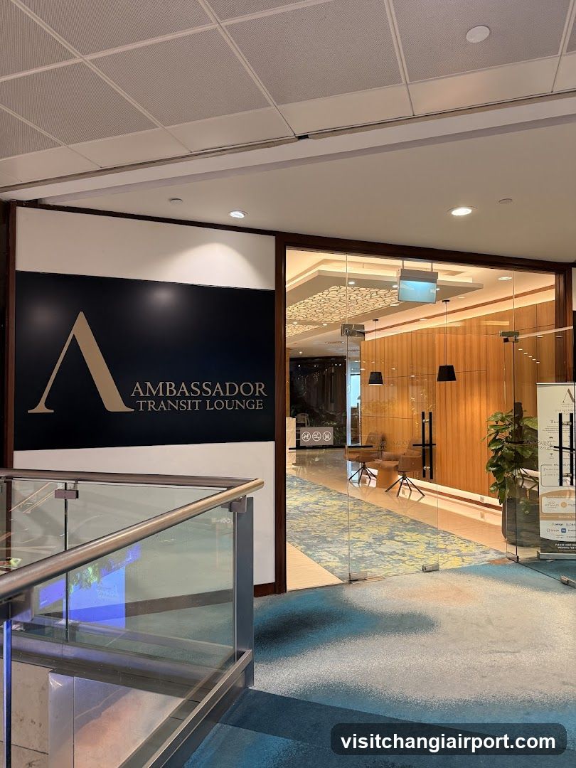 Ambassador Transit Lounge Entrance