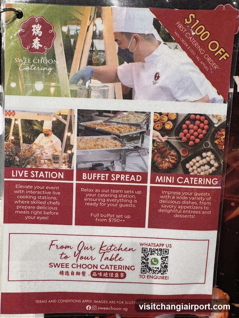 Swee Choon Catering Flyer