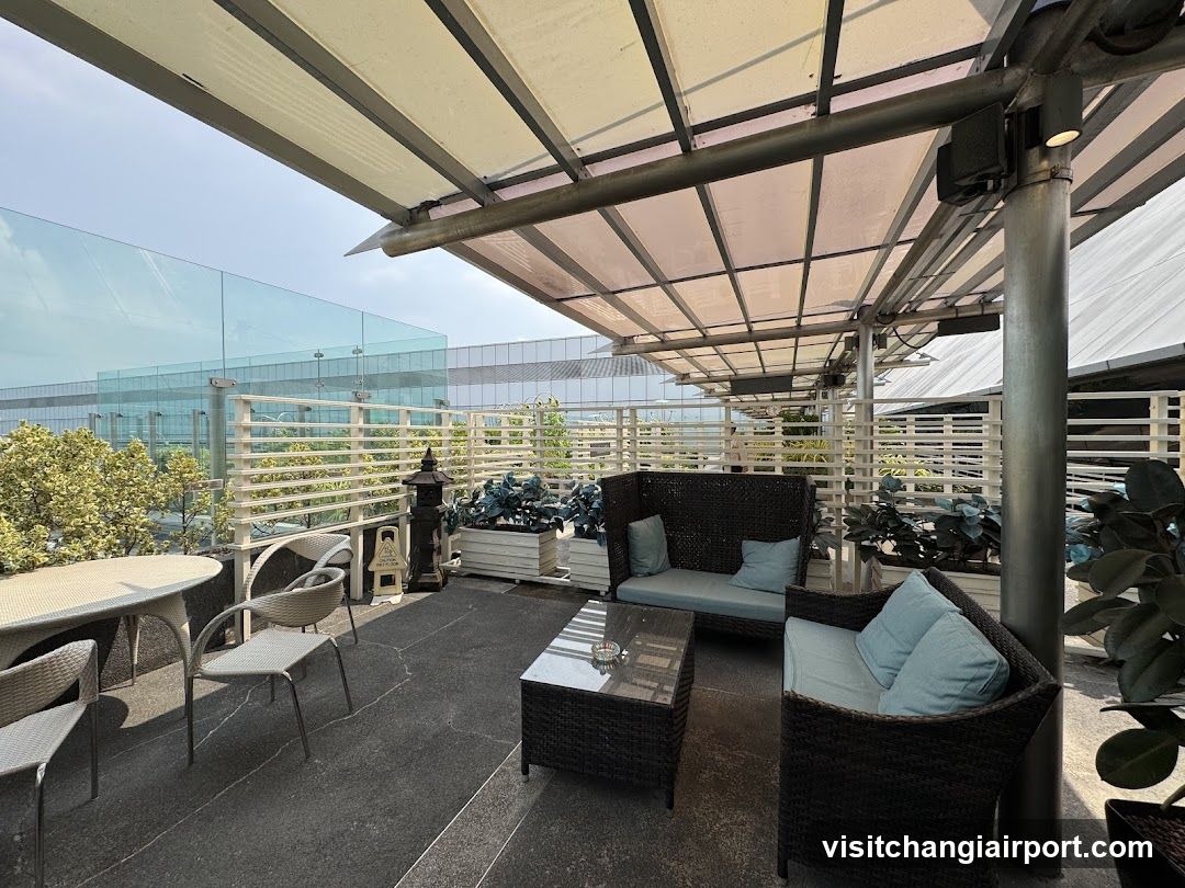Rooftop Patio Seating Area