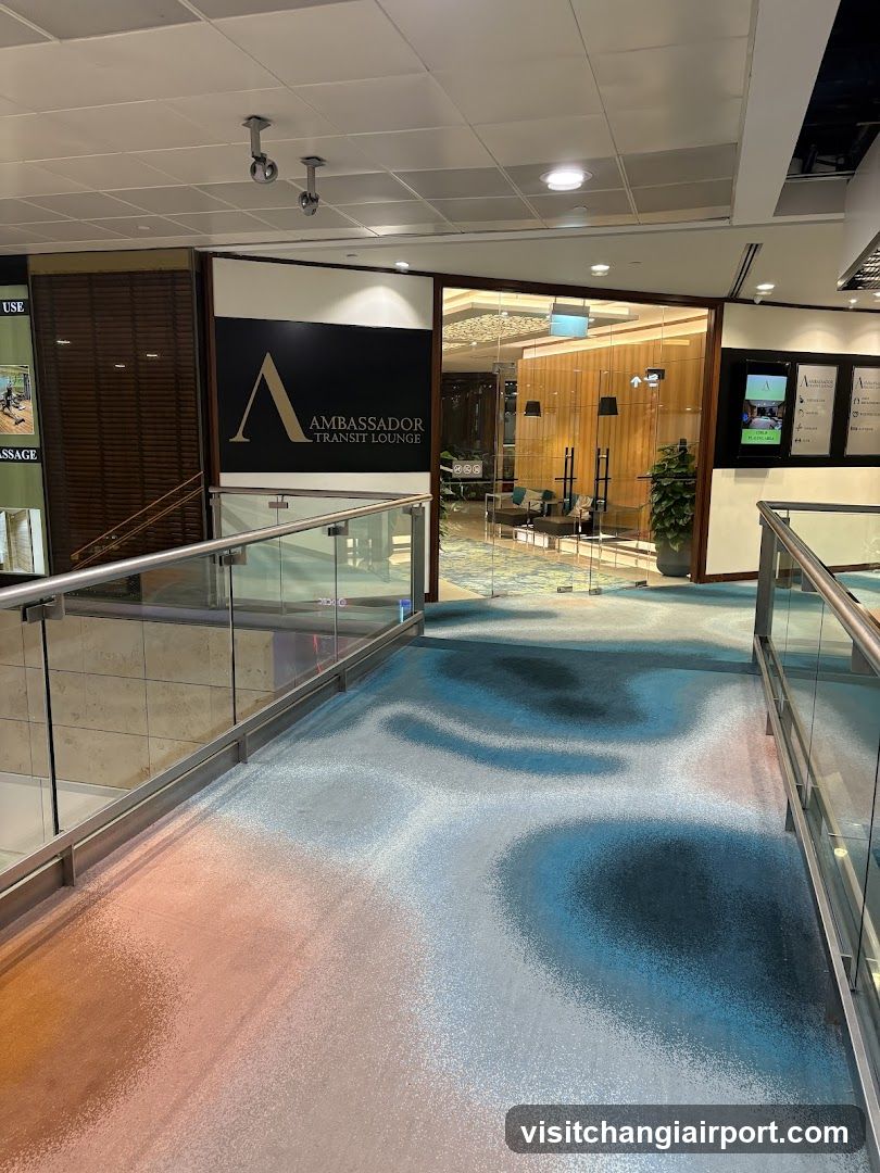 Ambassador Transit Lounge Entrance