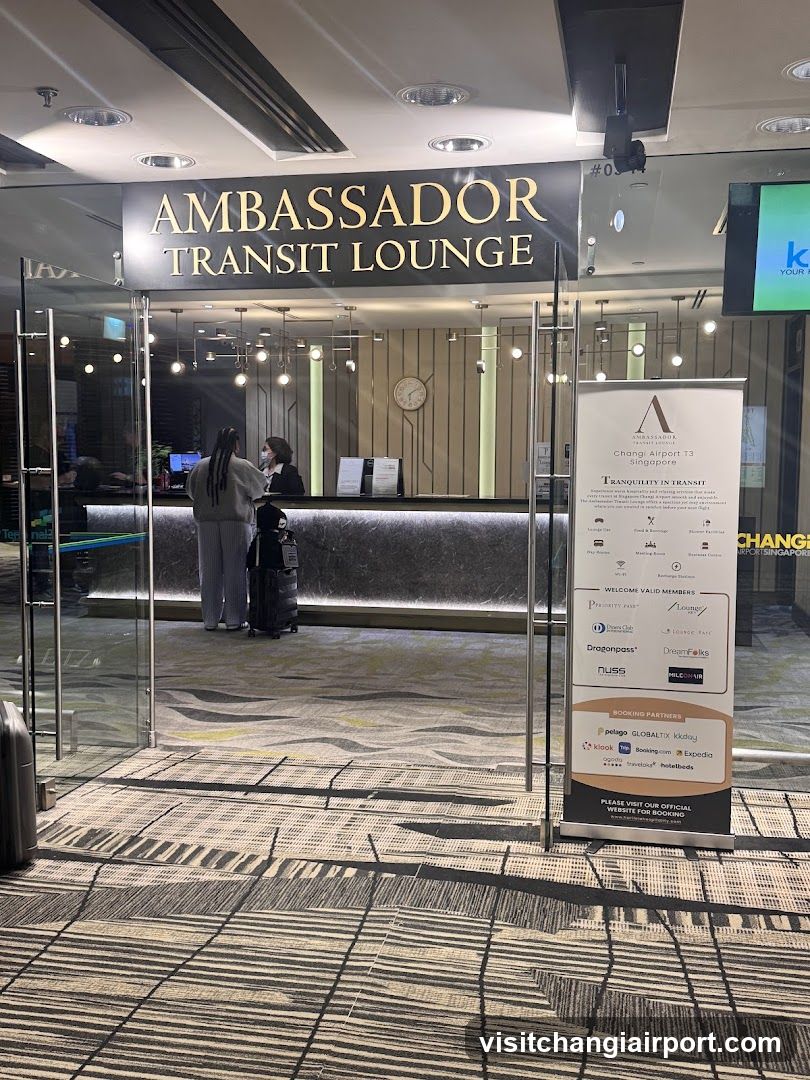 Ambassador Transit Lounge Entrance