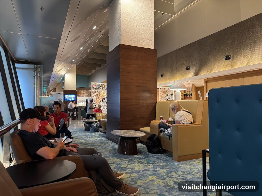 Lounge Interior with Patrons