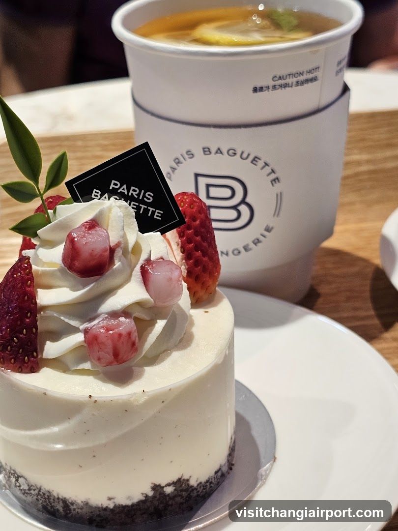 Paris Baguette Dessert and Drink