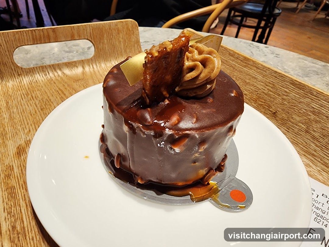 Chocolate Cake with Caramel Drizzle