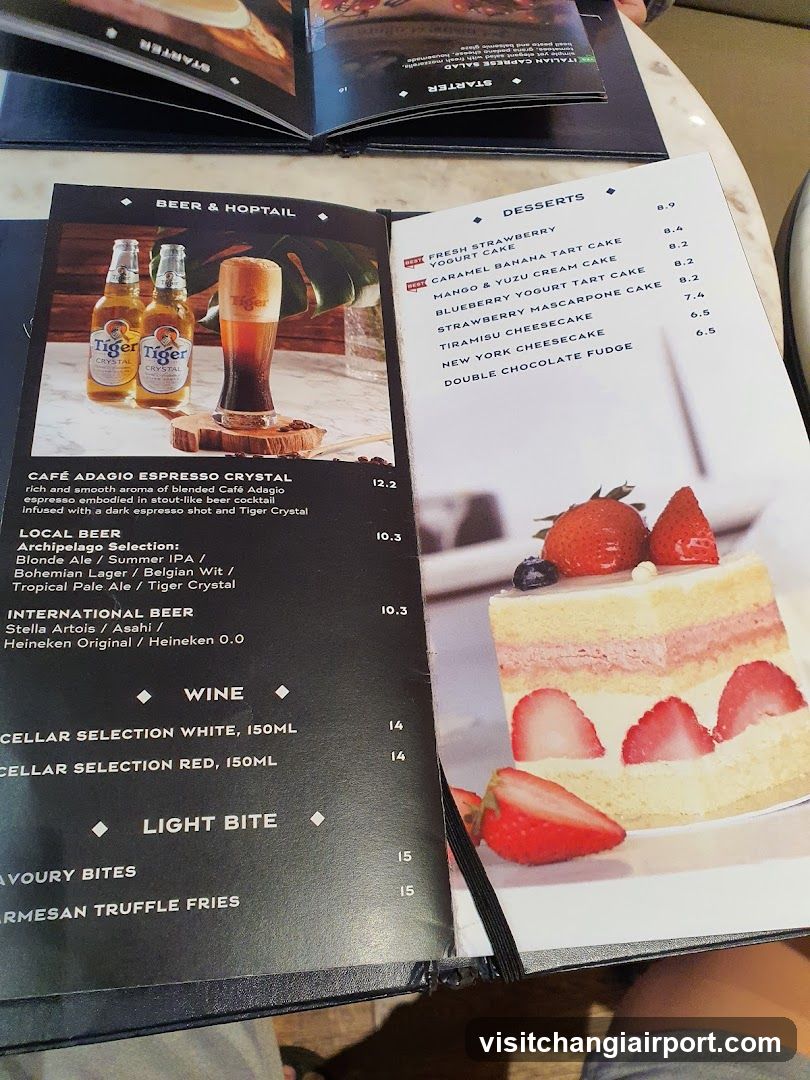 Café Agado Menu