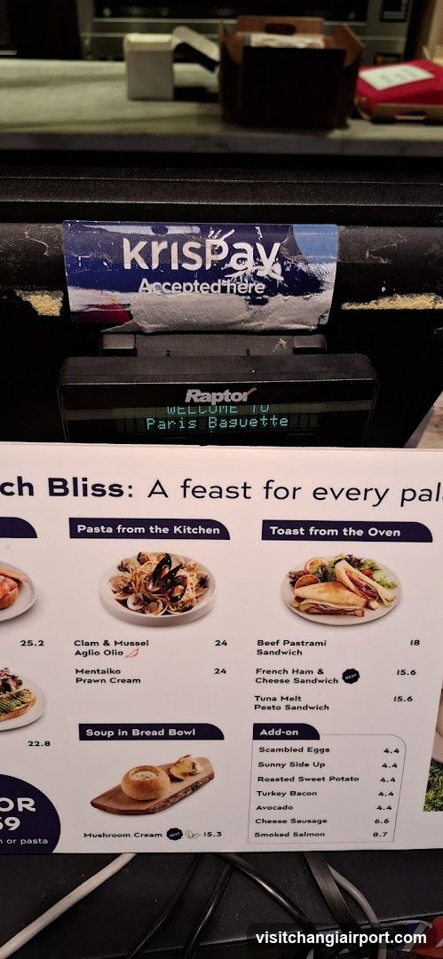 Restaurant Menu Display