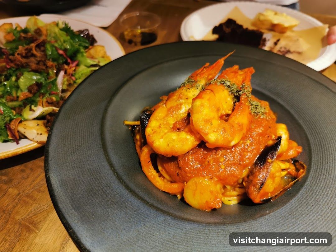 Shrimp Pasta with Mussels