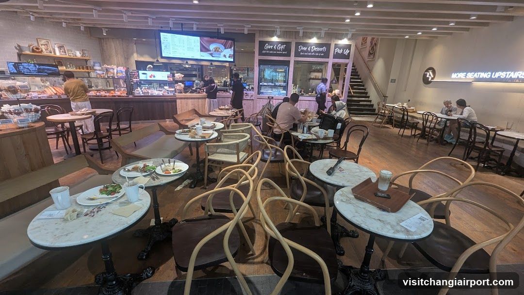 Interior of a café or restaurant